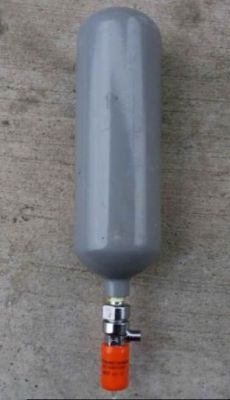 CO2 Cylinder for Self-Righting System of Rescue Boat