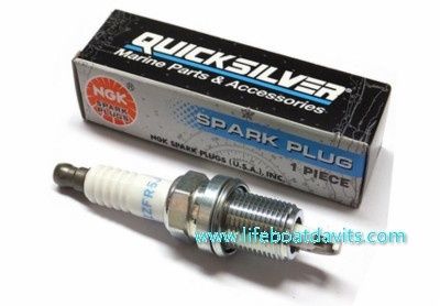 Spark Plug Of FRP Rescue Boat Outboard Mercury Engine