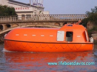 150 Persons of 11.7m ABS approval Fire-proof F.R.P Totally Enclosed Lifeboat